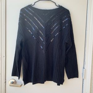 Sequin sweater